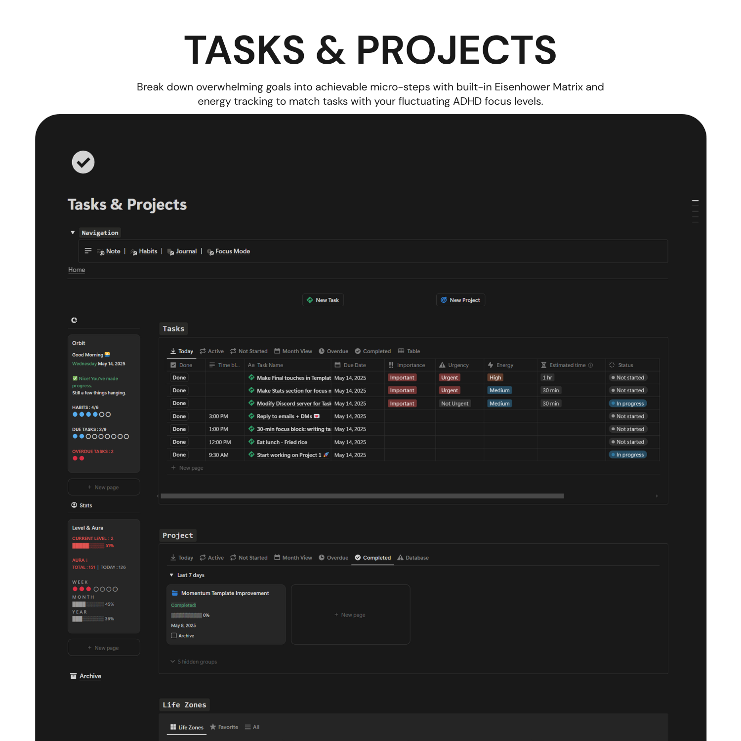 taskbytask - gamify สมองสมาธิสั้นของคุณ media 7