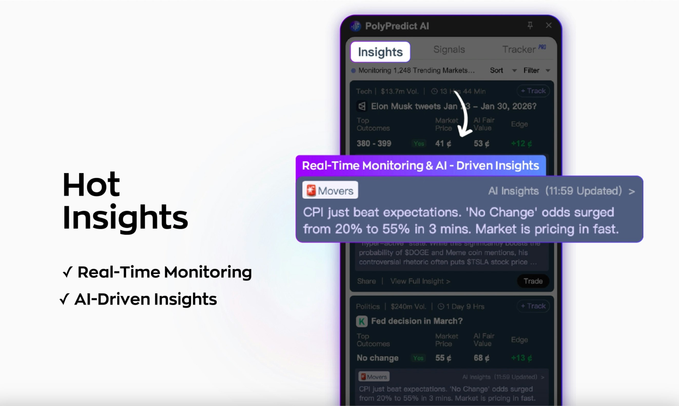 PolyPredict AI - Screenshot 2 showing product features and functionality