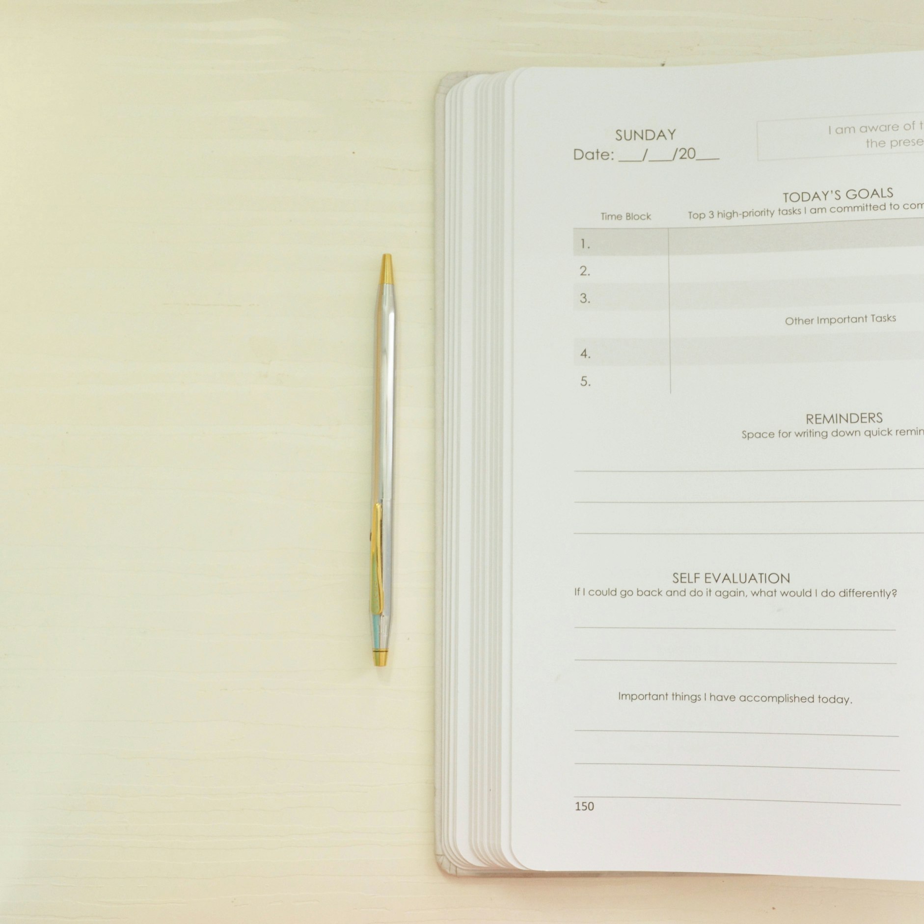 Custom Design Your Day Planner gallery image