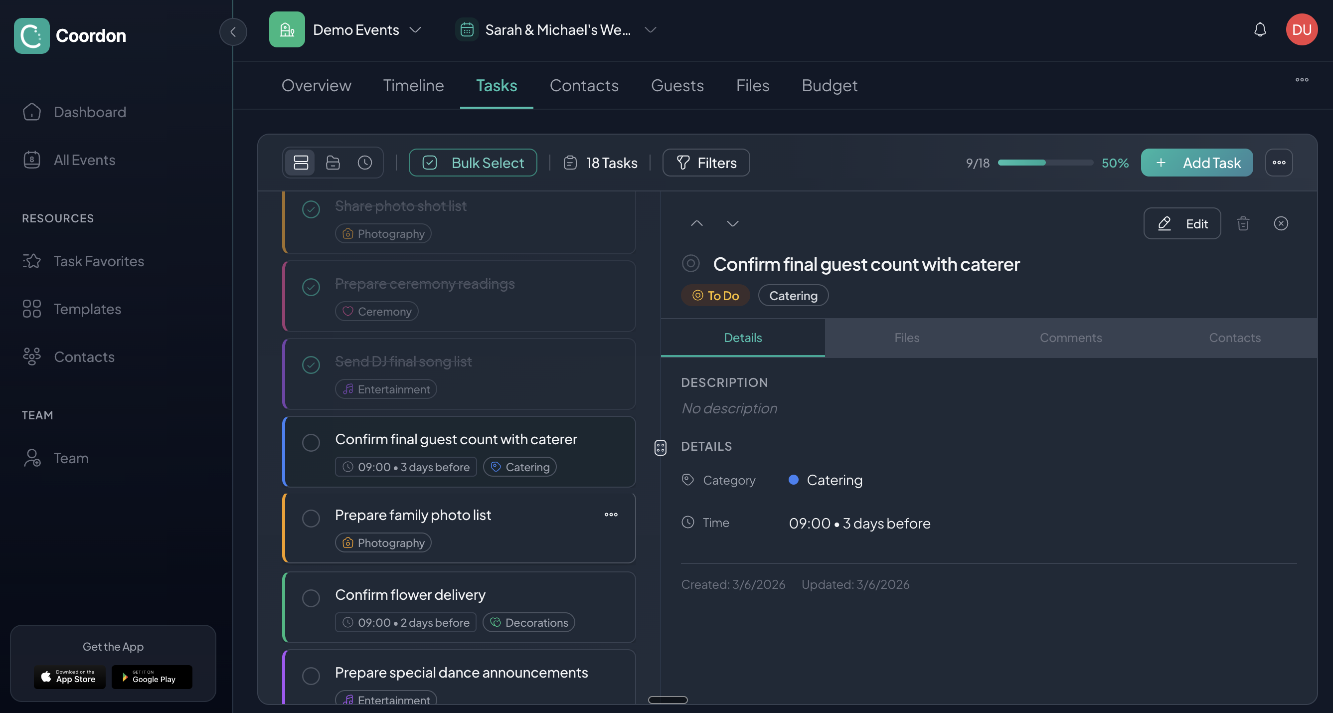 Coordon - Screenshot 3 showing product features and functionality