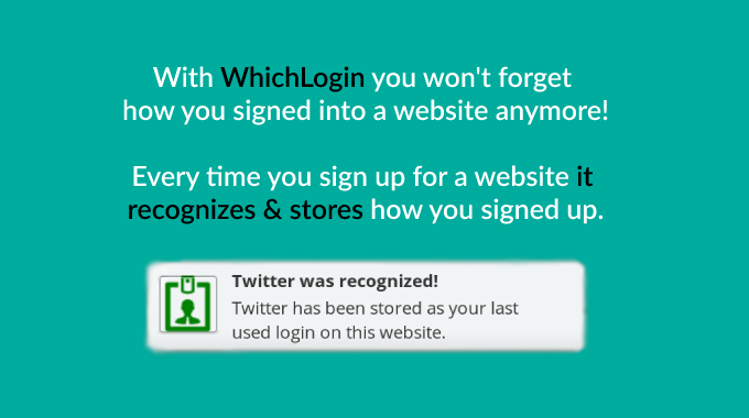 Which Login? gallery image
