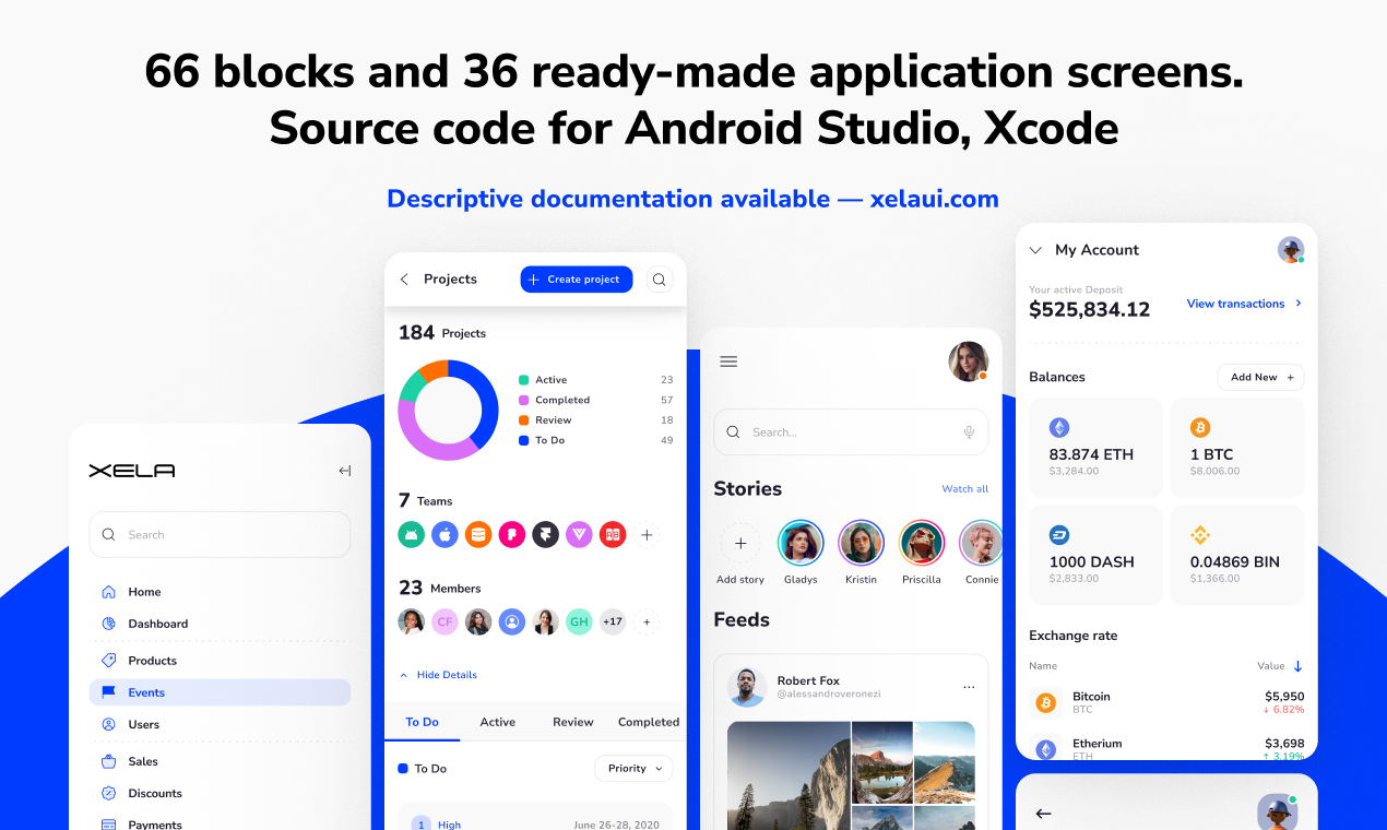 XELA UI Kit gallery image