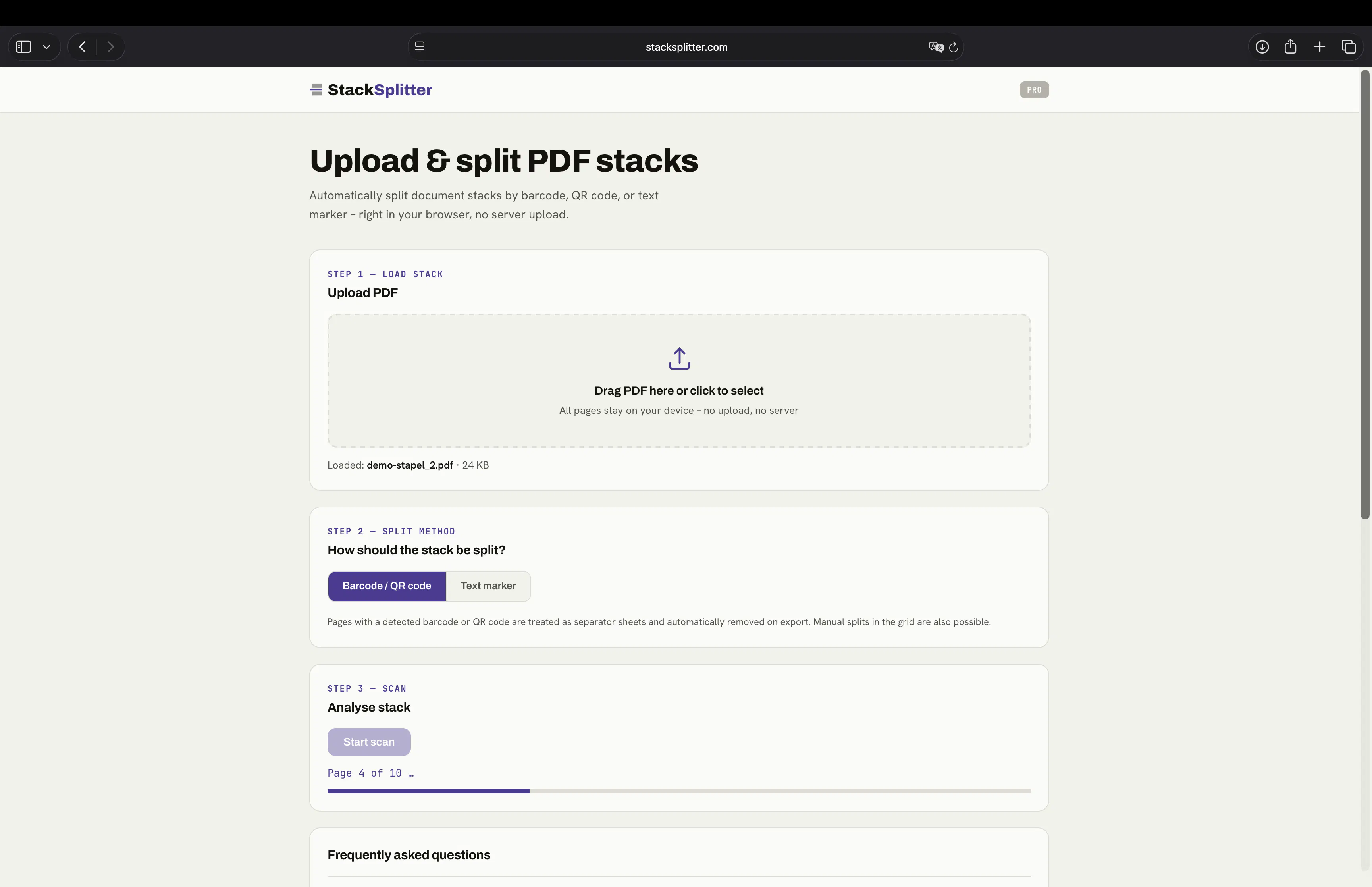StackSplitter gallery image