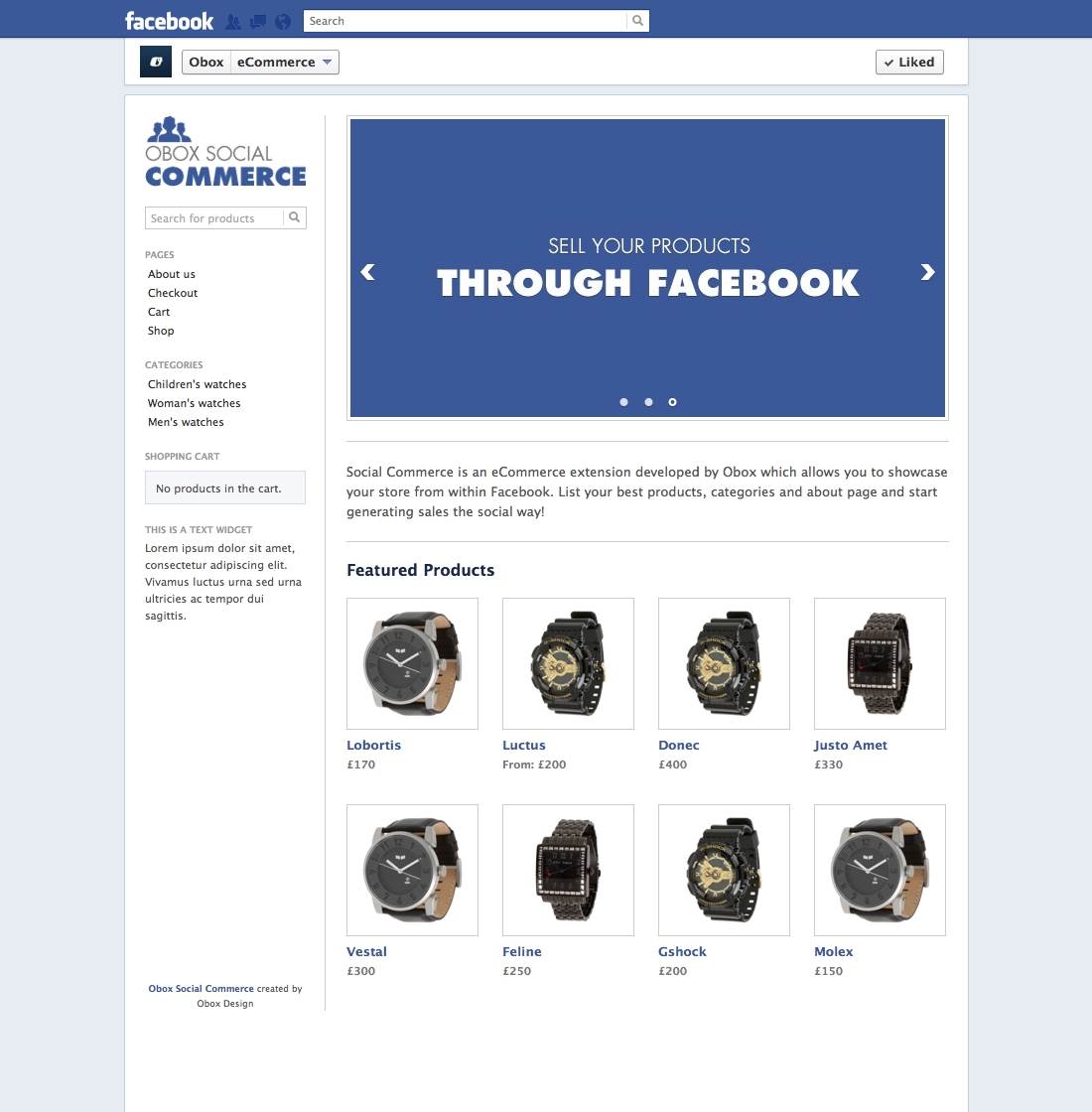 Social Commerce - Seamless WooCommerce and Facebook Integration gallery image