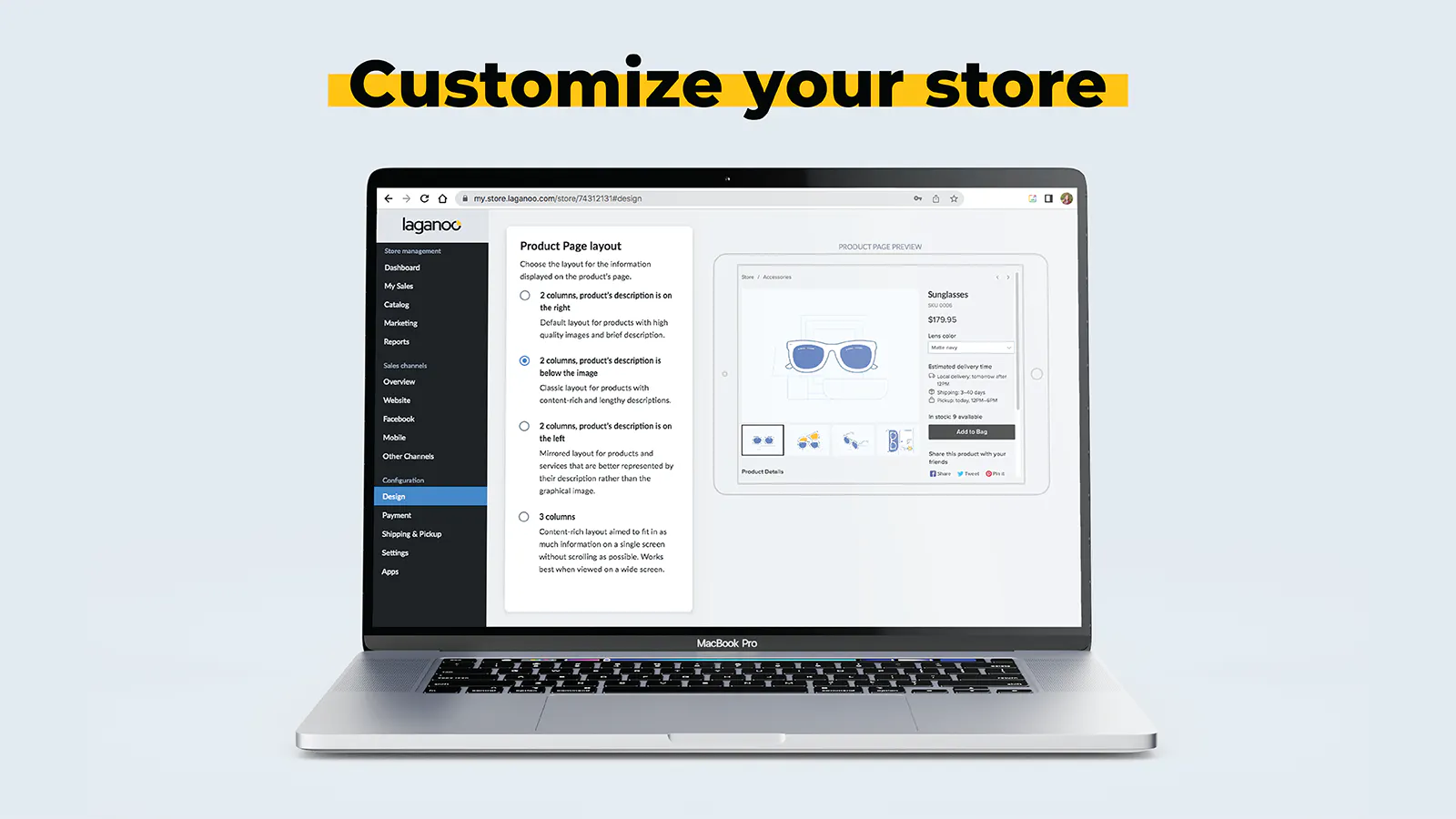 Laganoo Ecommerce Platform gallery image