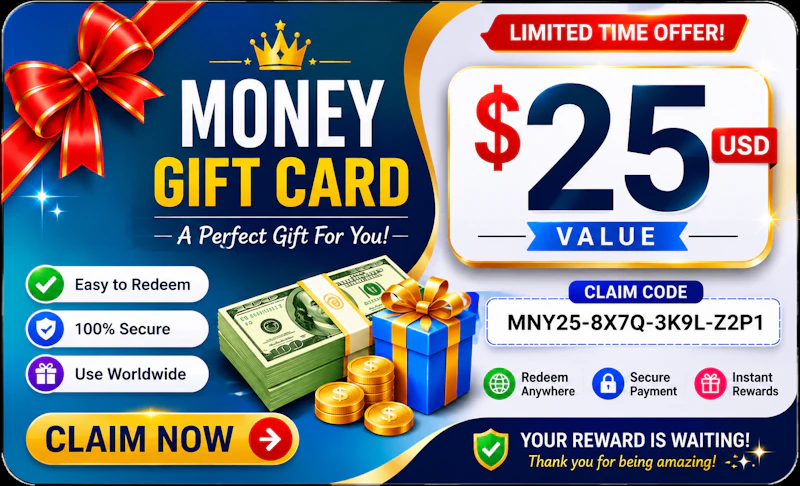 Claim gift card screenshot 2