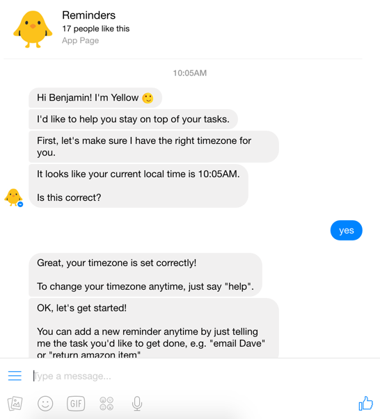 Reminders gallery image