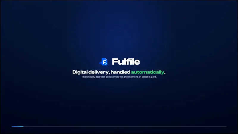 Fulfile screenshot 1 (video preview)