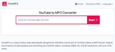 OnlyMP3 Converte Youtube To MP3 gallery image