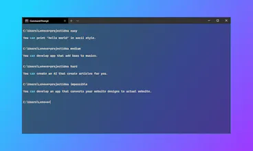 Project Idea CLI gallery image