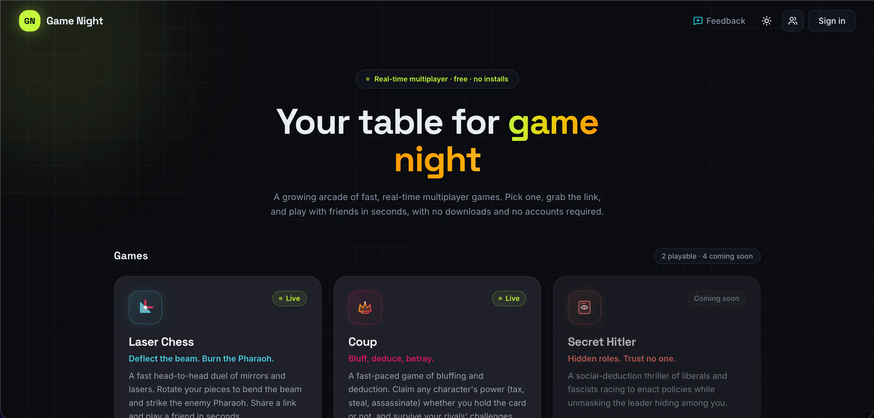 Game Night