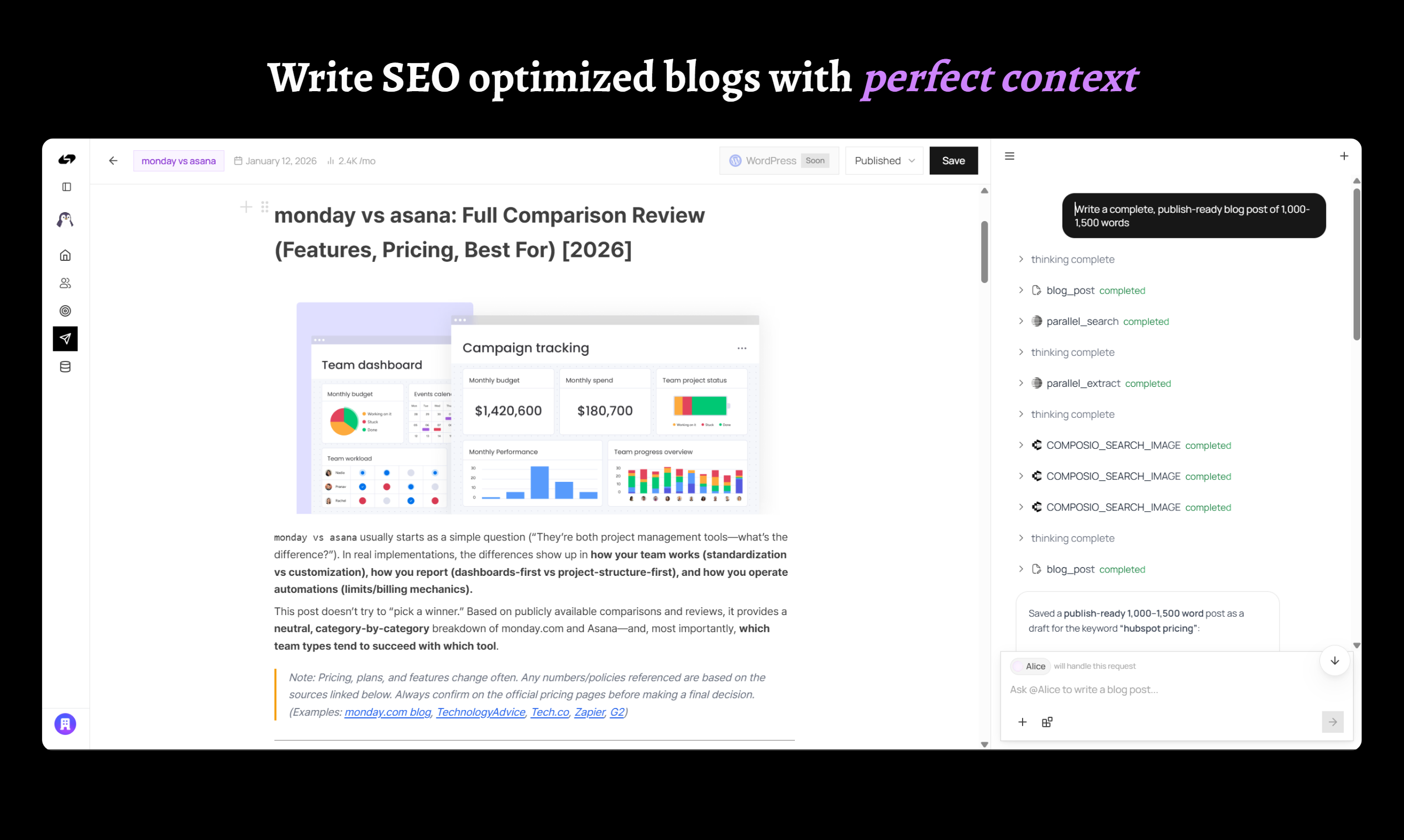 Arqia - AI marketing team for founders gallery image