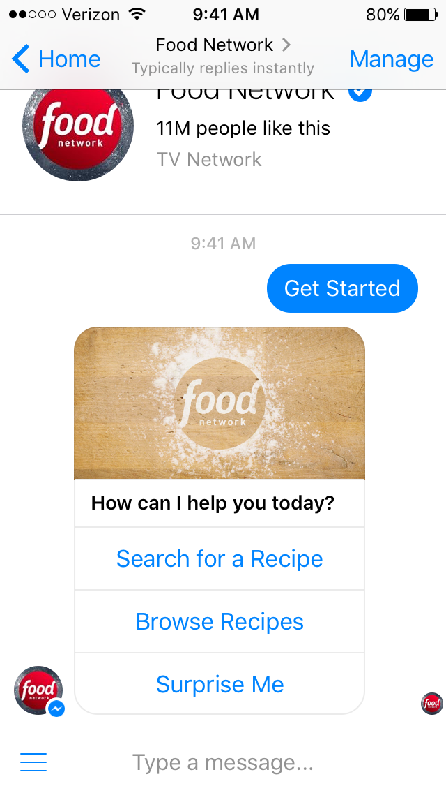 Food Network on Messenger gallery image