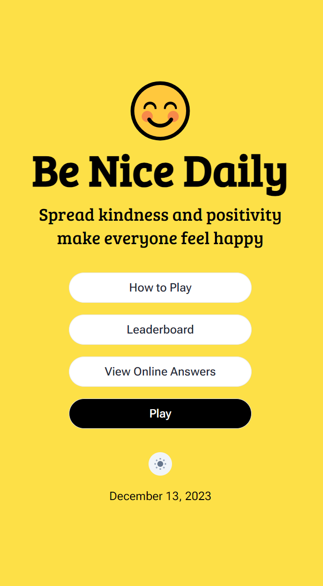 Be Nice Daily gallery image