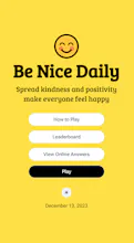 Be Nice Daily gallery image