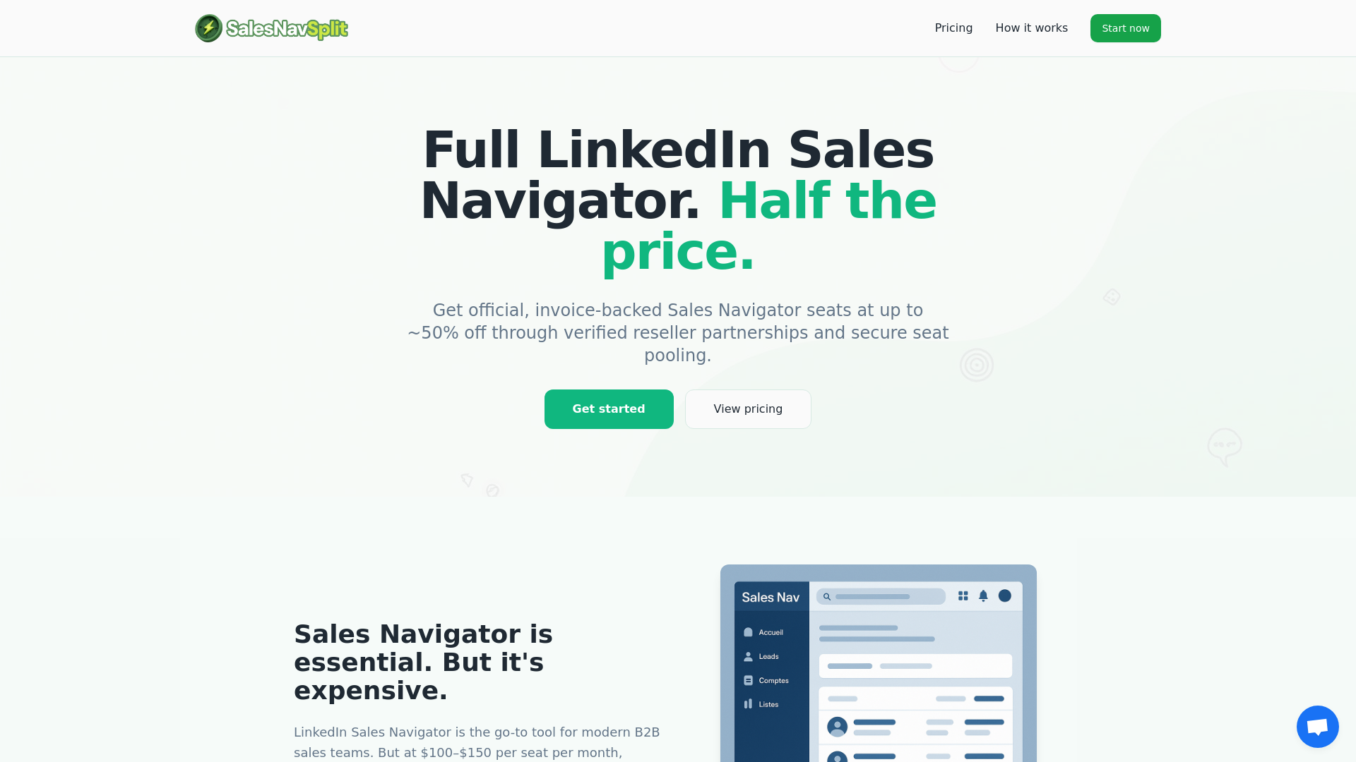 SalesNavSplit  gallery image