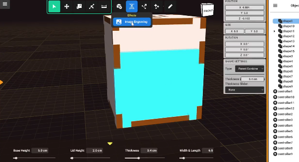 Média Flexcut3d - Logiciel de coupe laser - CAO paramétrique qui facilite la conception de coupe laser 4