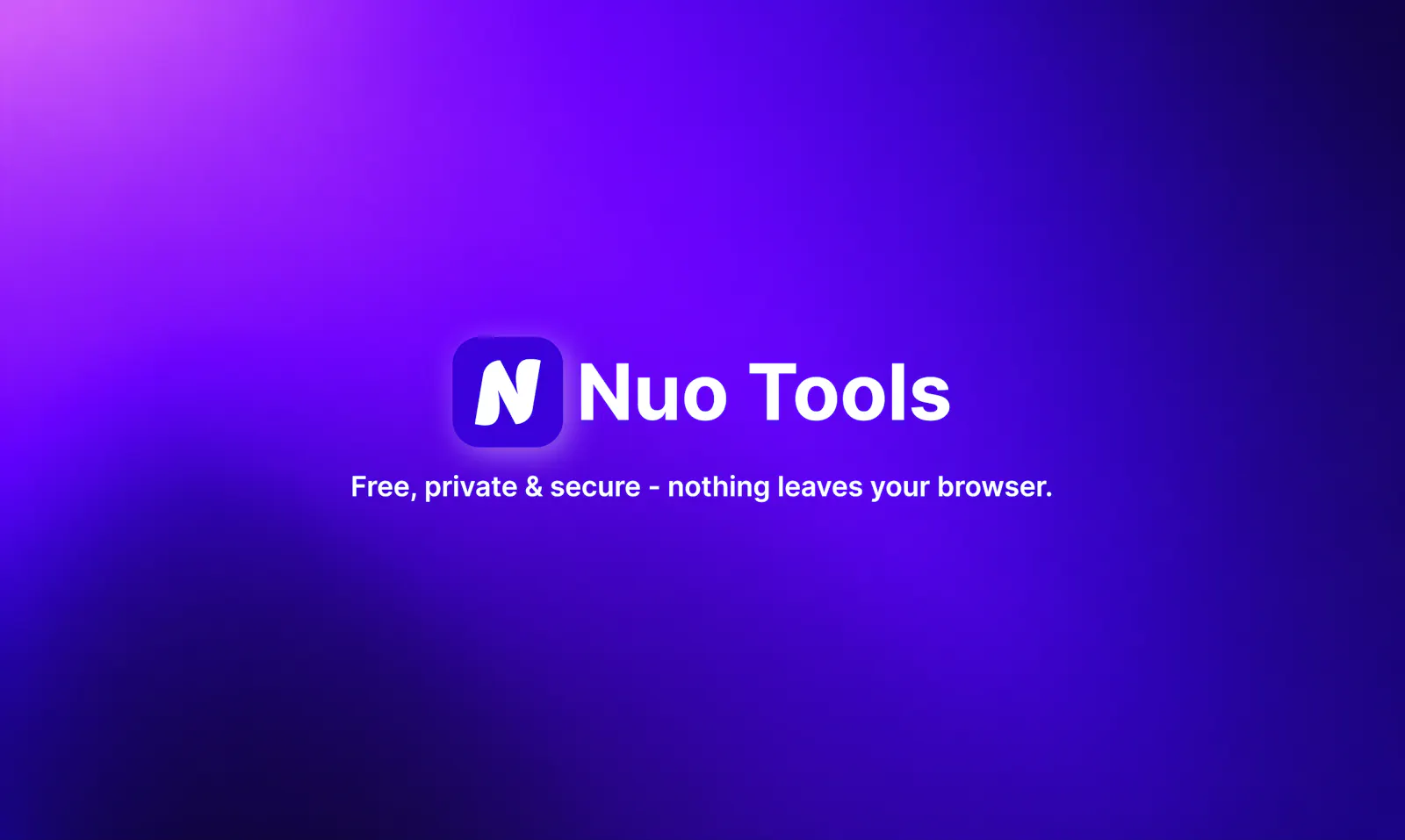 Nuo Tools screenshot 1