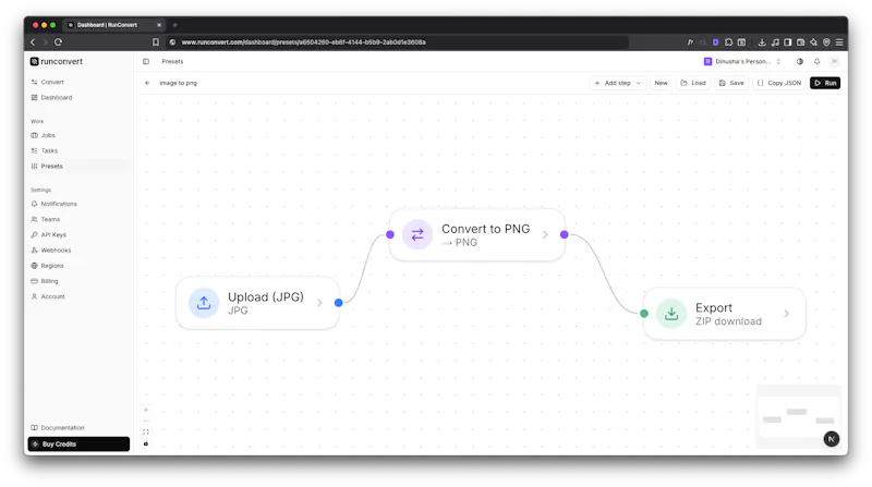 RunConvert screenshot 3