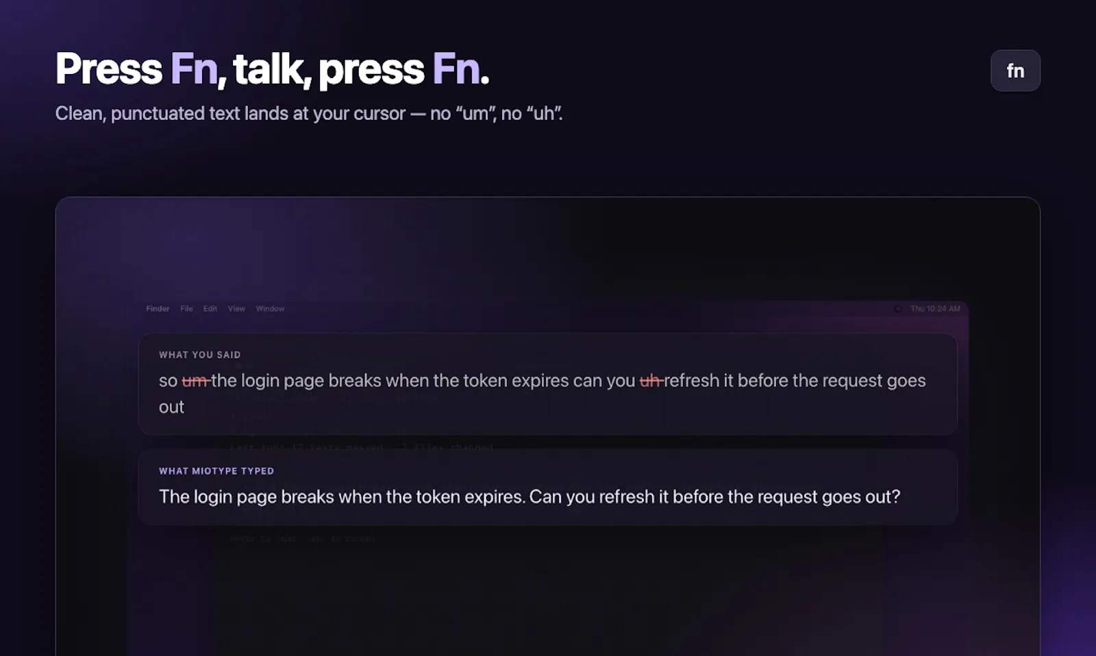 MioType screenshot 5