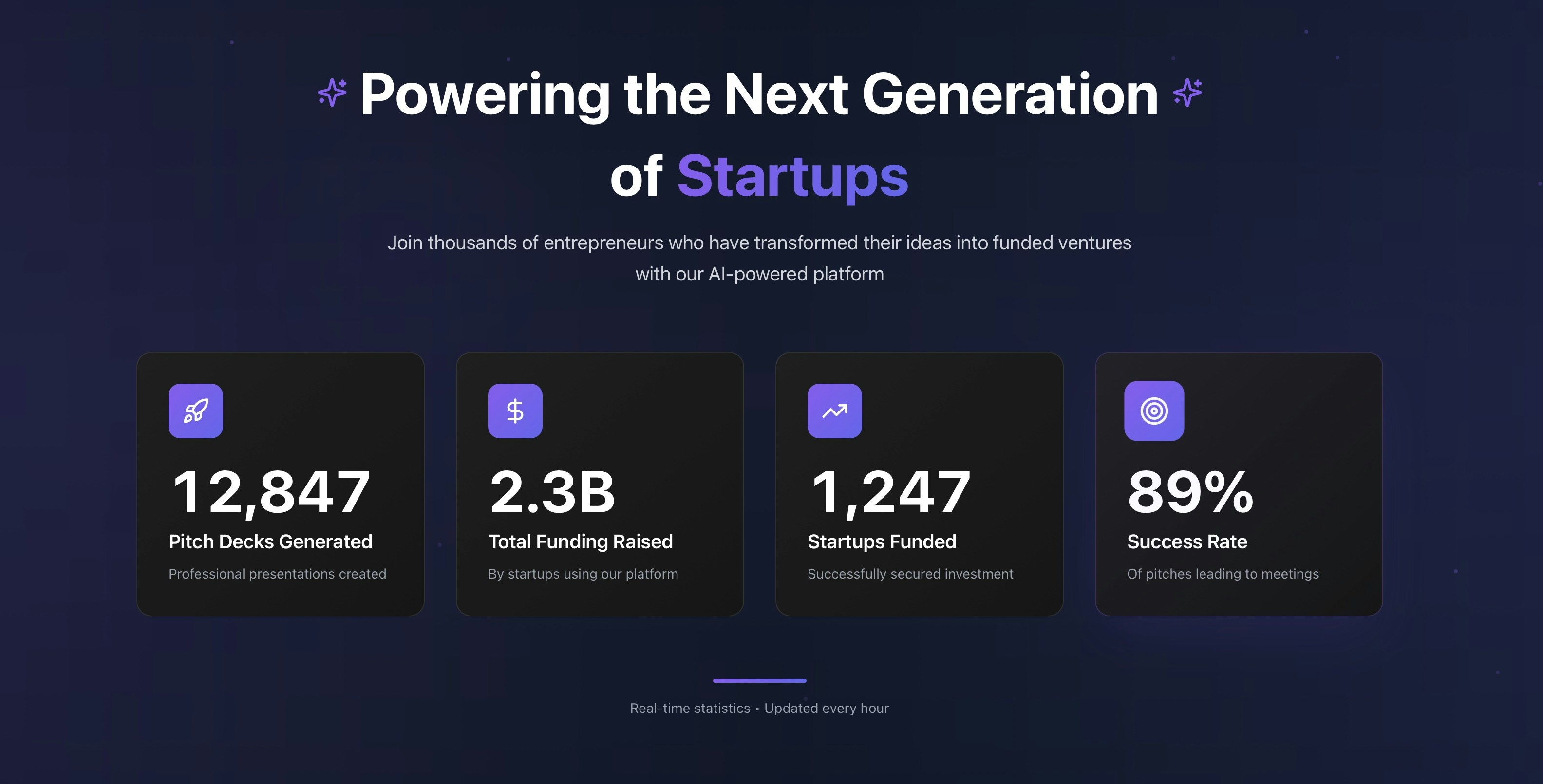 Media Vcr - AI Pitch Builder xây dựng các công ty khởi nghiệp có thể tài trợ từ một ý tưởng. 7