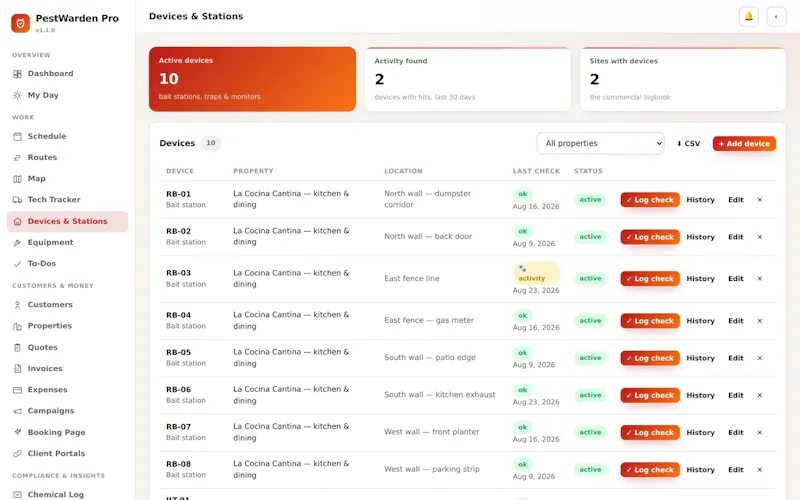 PestWarden Pro screenshot 7