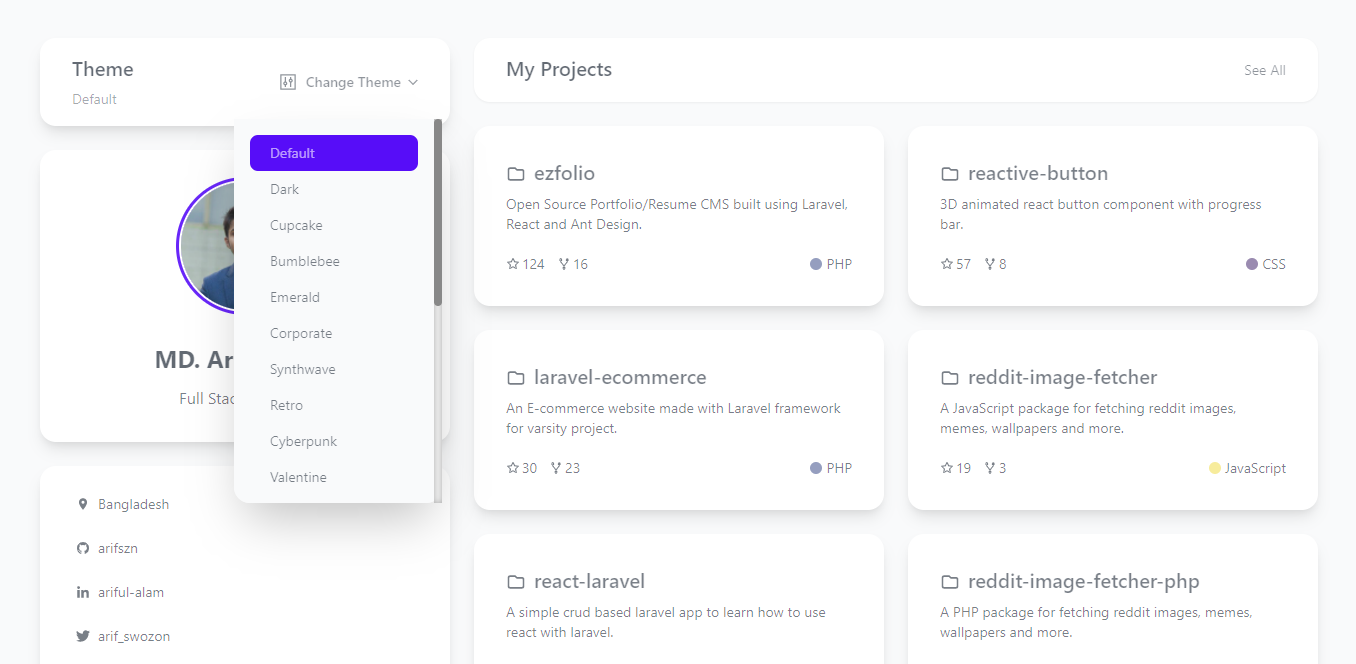 ezProfile gallery image
