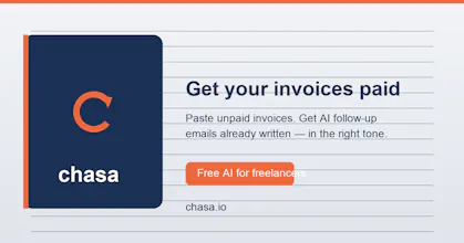 Chasa – AI Invoice Follow‑Ups gallery image
