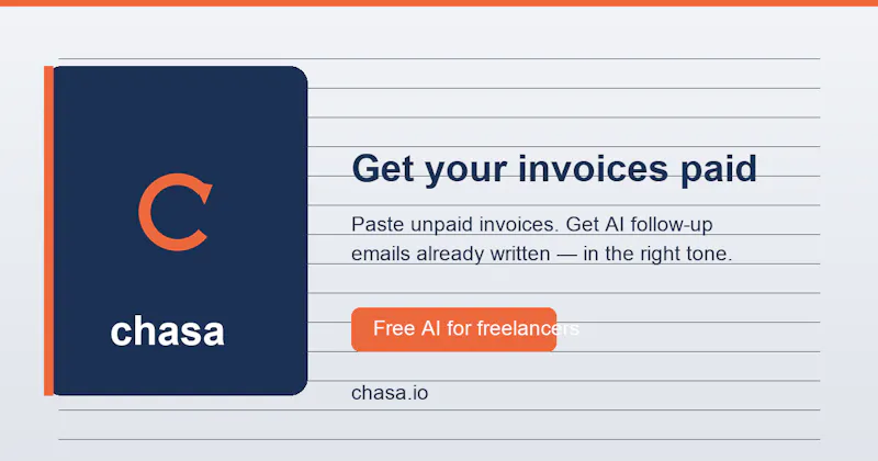 Chasa – AI Invoice Follow‑Ups   screenshot 1