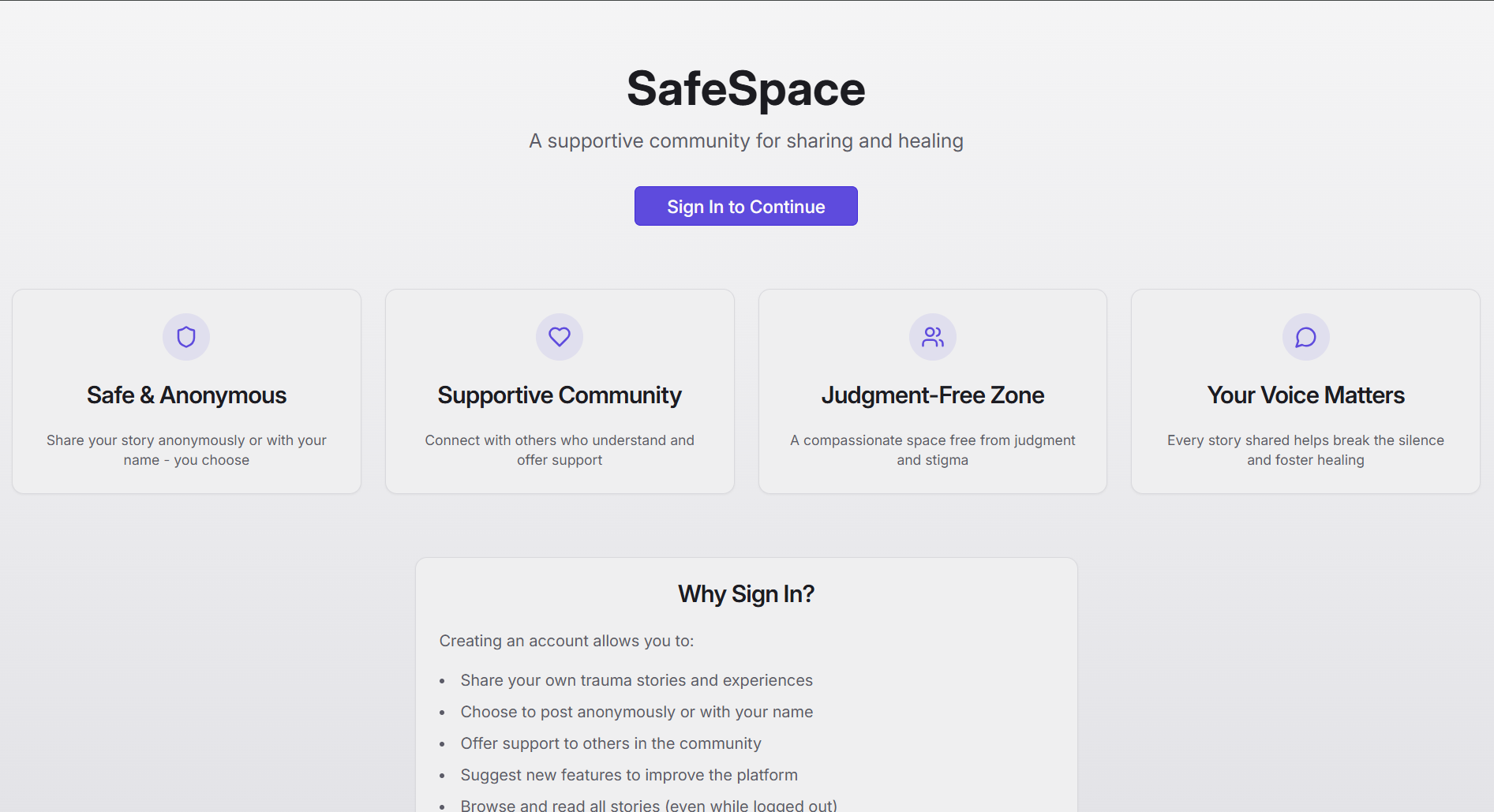 SafeSpace gallery image