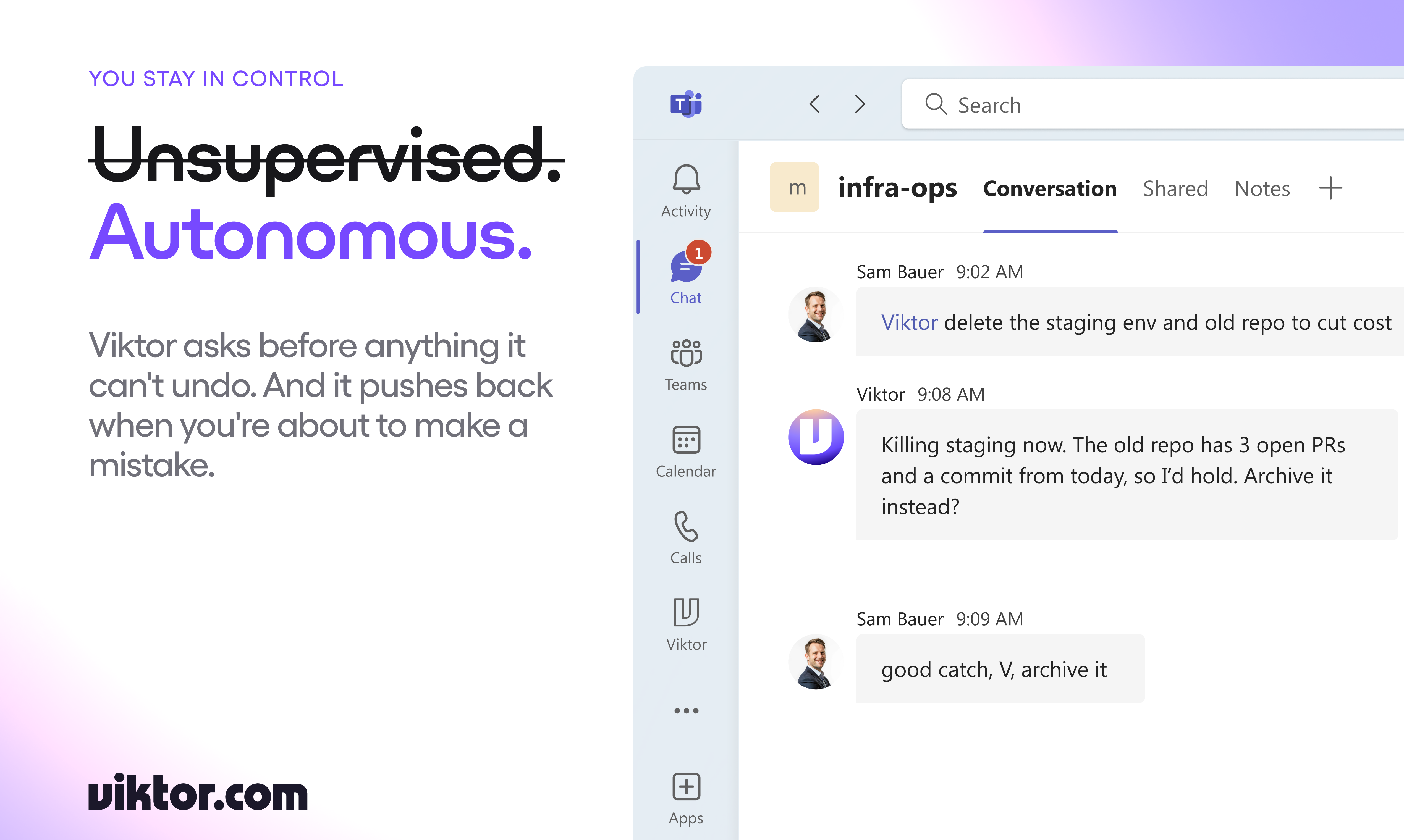 Viktor for Microsoft Teams gallery image