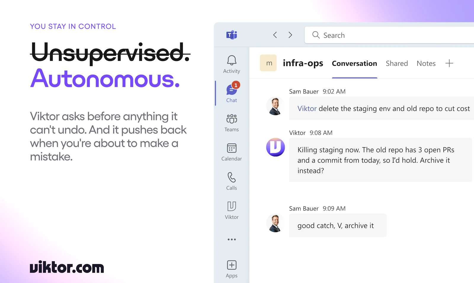 Viktor for Microsoft Teams screenshot 7