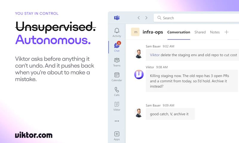 Viktor for Microsoft Teams screenshot 7