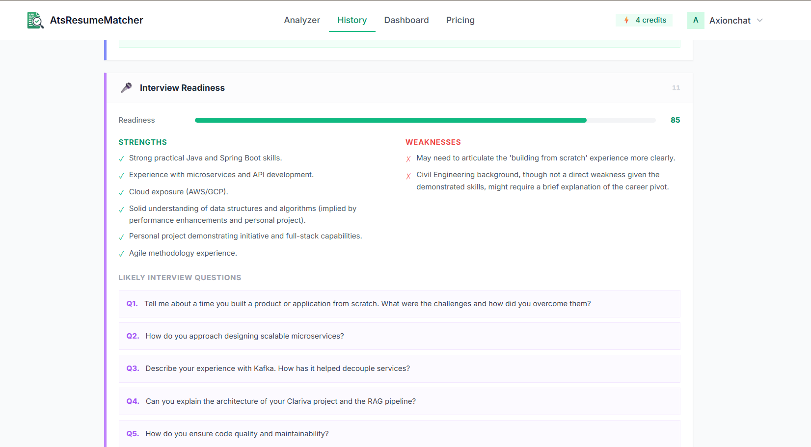 ATSResumeMatcher gallery image