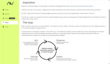 Artificial Inner Voice (AIV) gallery image