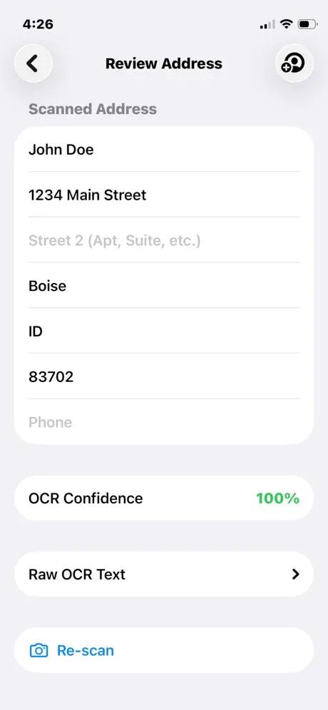 Address Scanner media 2