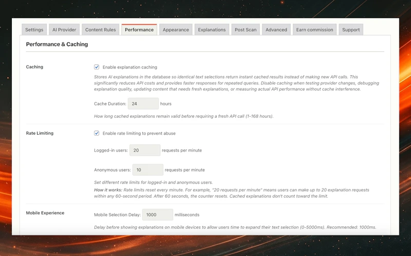 WP AI Explainer screenshot 4