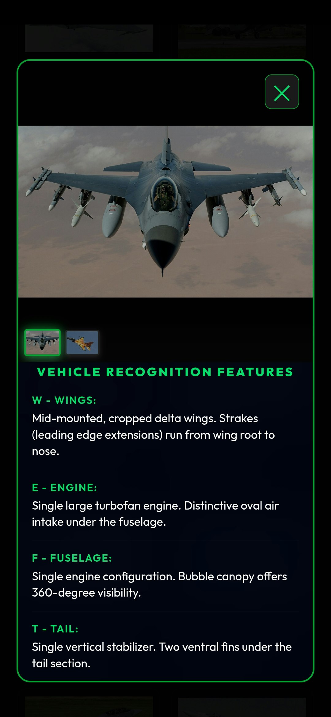 DefenceGuesser - Screenshot 3 showing product features and functionality