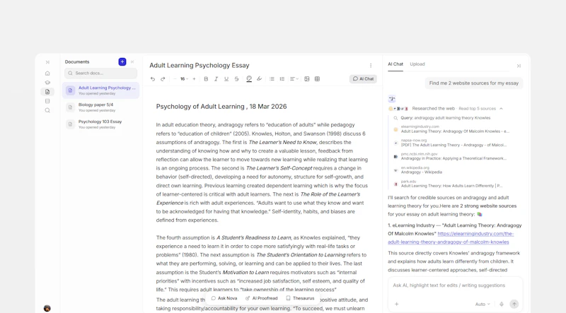 Notova screenshot 1