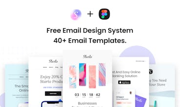 Free Email UI kit for Figma gallery image