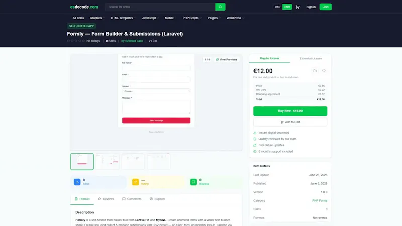 ESDEcode Code Marketplace screenshot 1 (video preview)