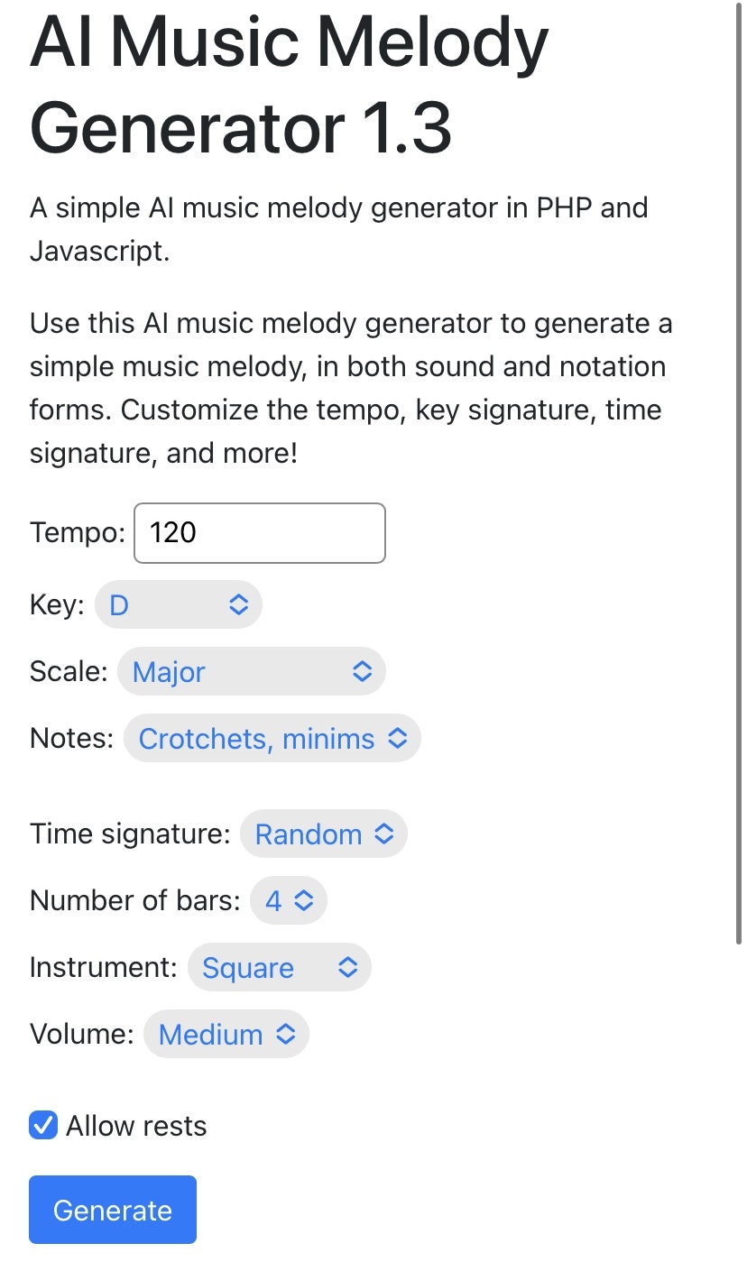 AI -Musik Melodiegenerator - Generelle Musikmelodien leicht erzeugen Medien 2