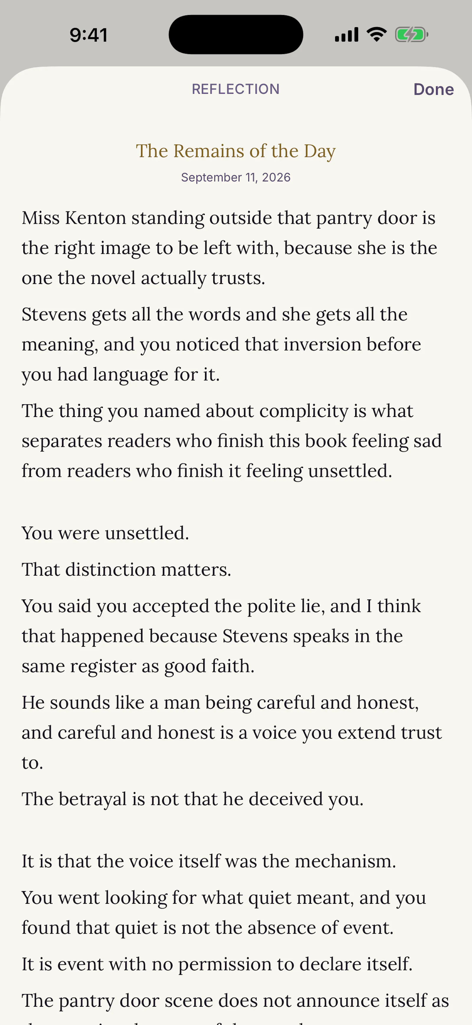 Canto: Private Reading Journal screenshot 2