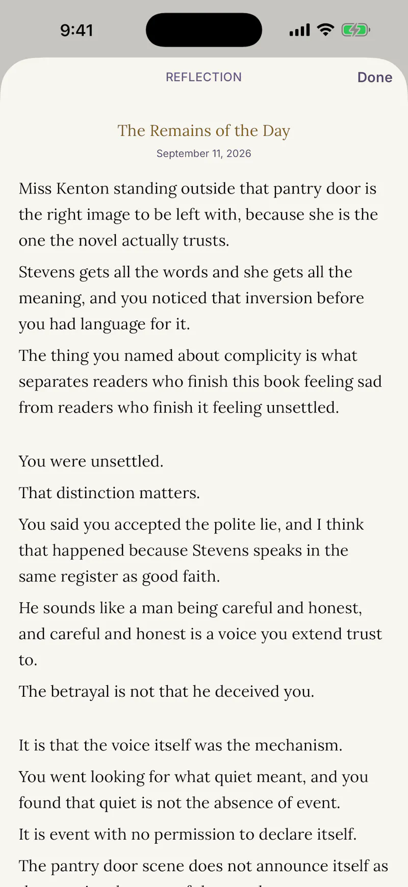 Canto: Private Reading Journal screenshot 2