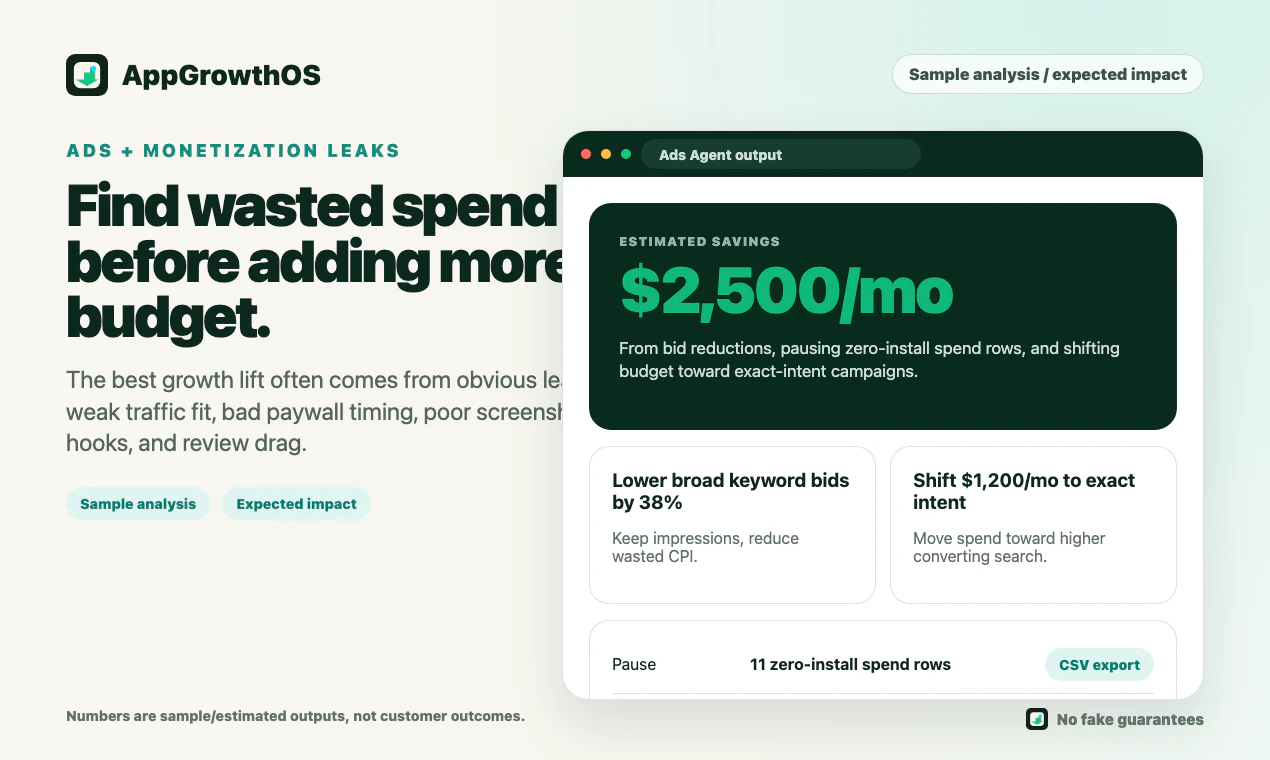 AppGrowthOS screenshot 5