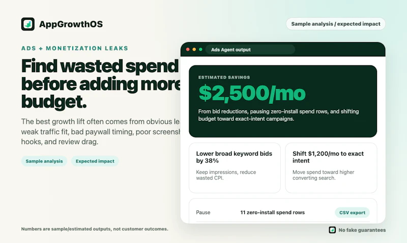AppGrowthOS screenshot 6