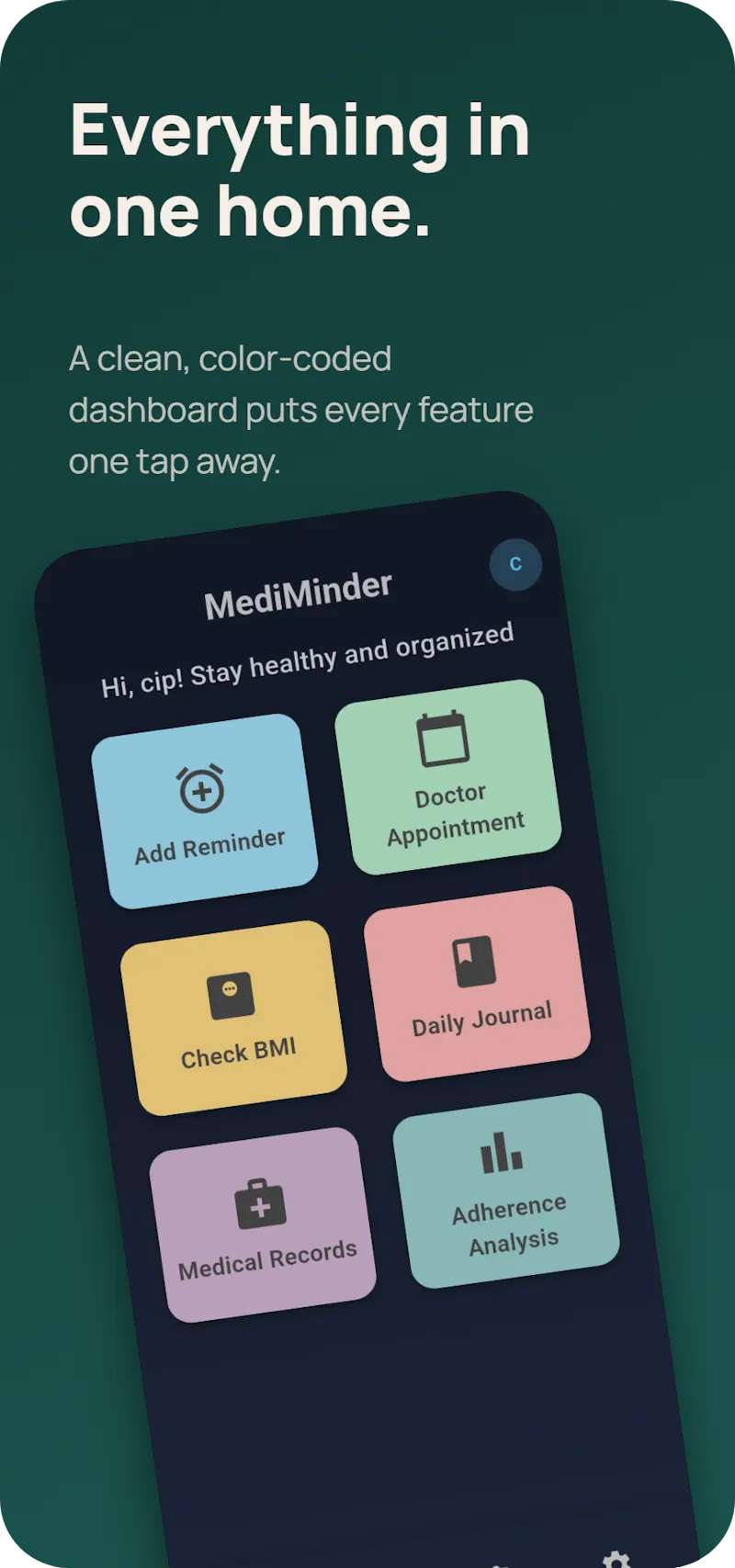 MediMinder screenshot 2
