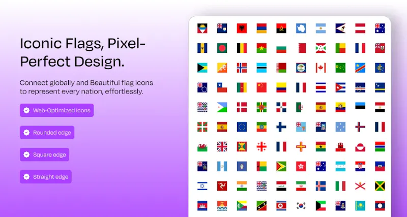 Flag Icons Figma UI Kit  screenshot 3