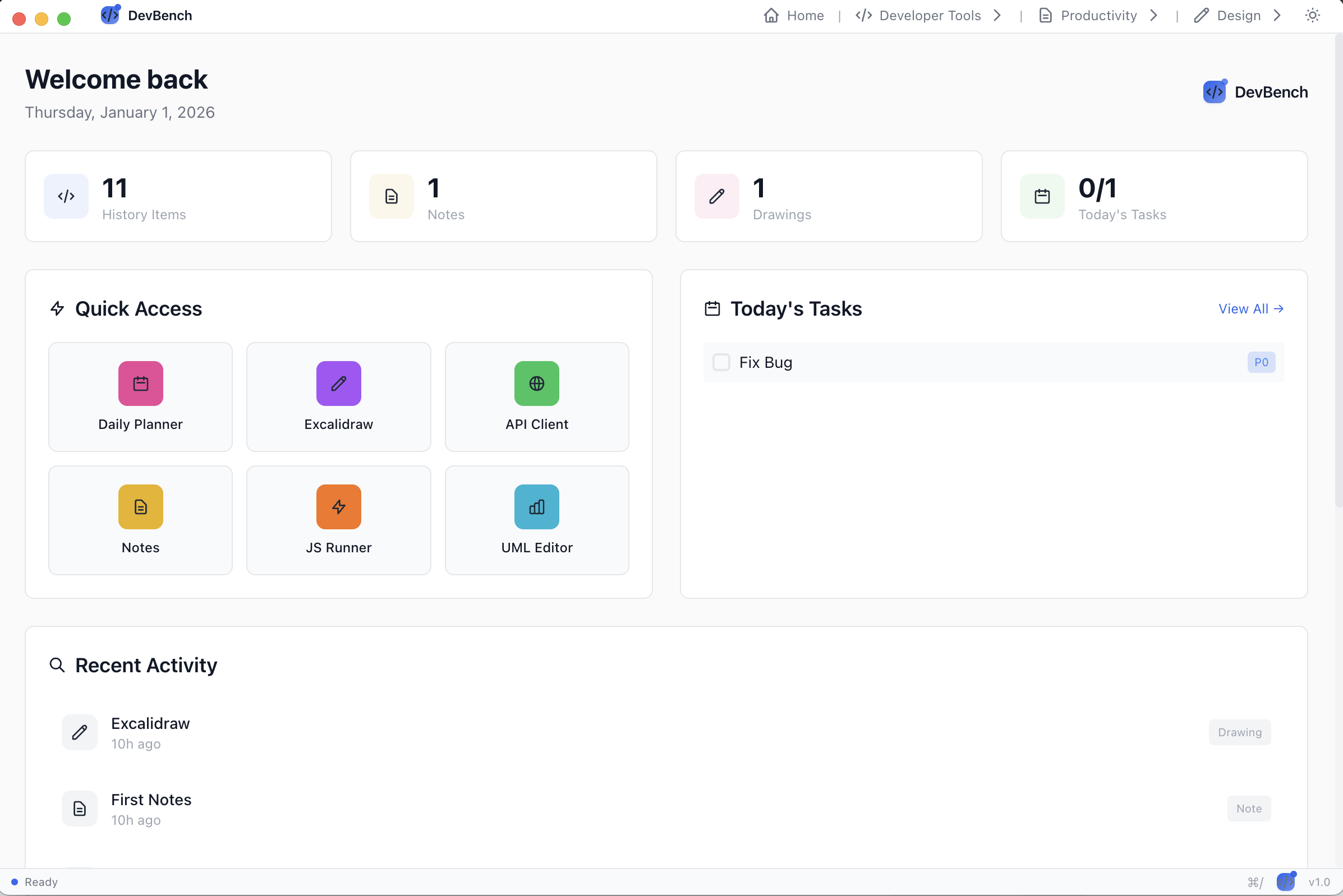 DevBench gallery image