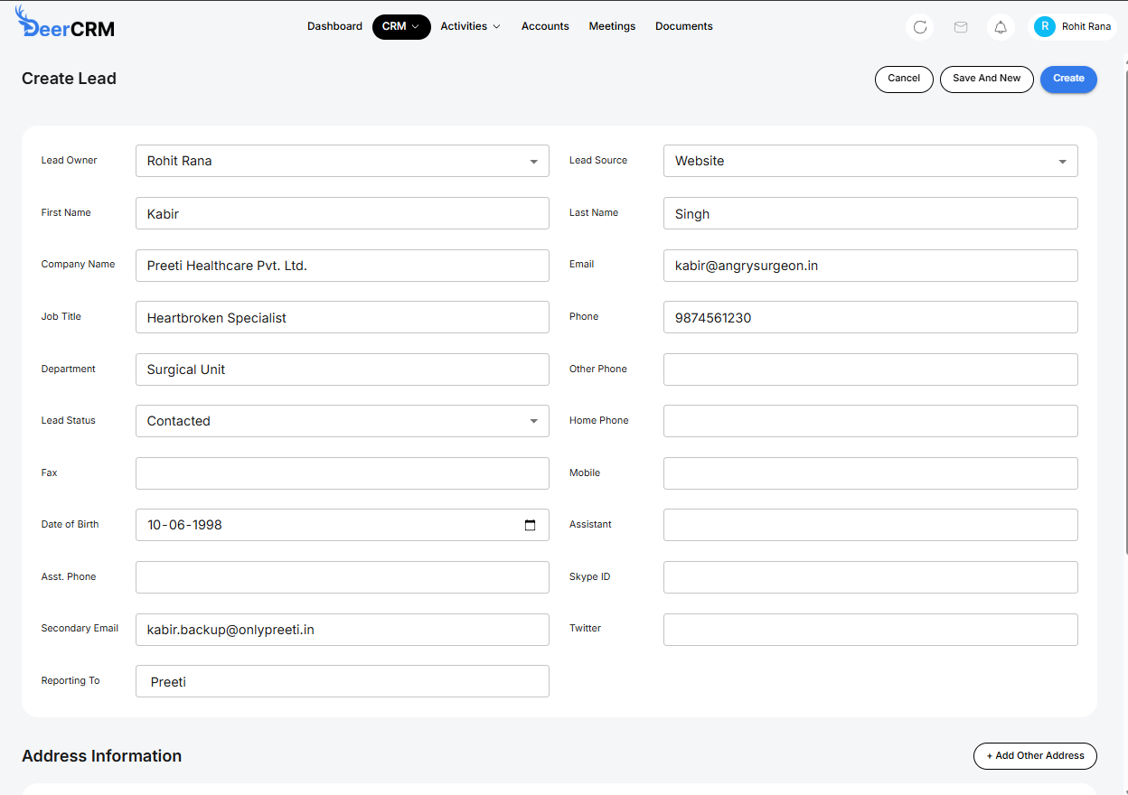 DeerCRM gallery image